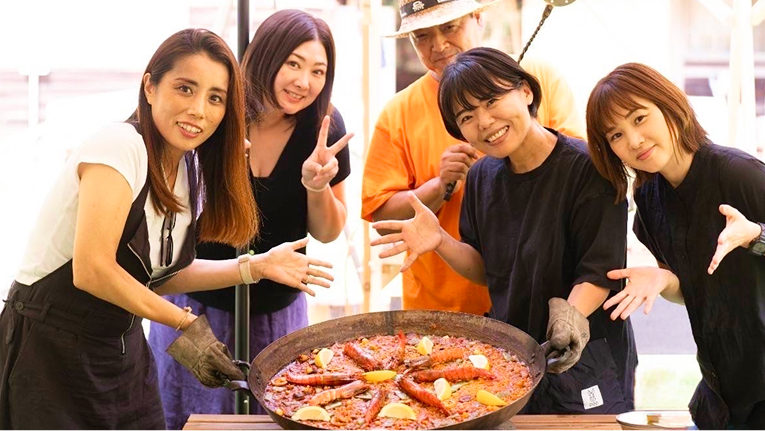 パエリア作り体験のイメージ